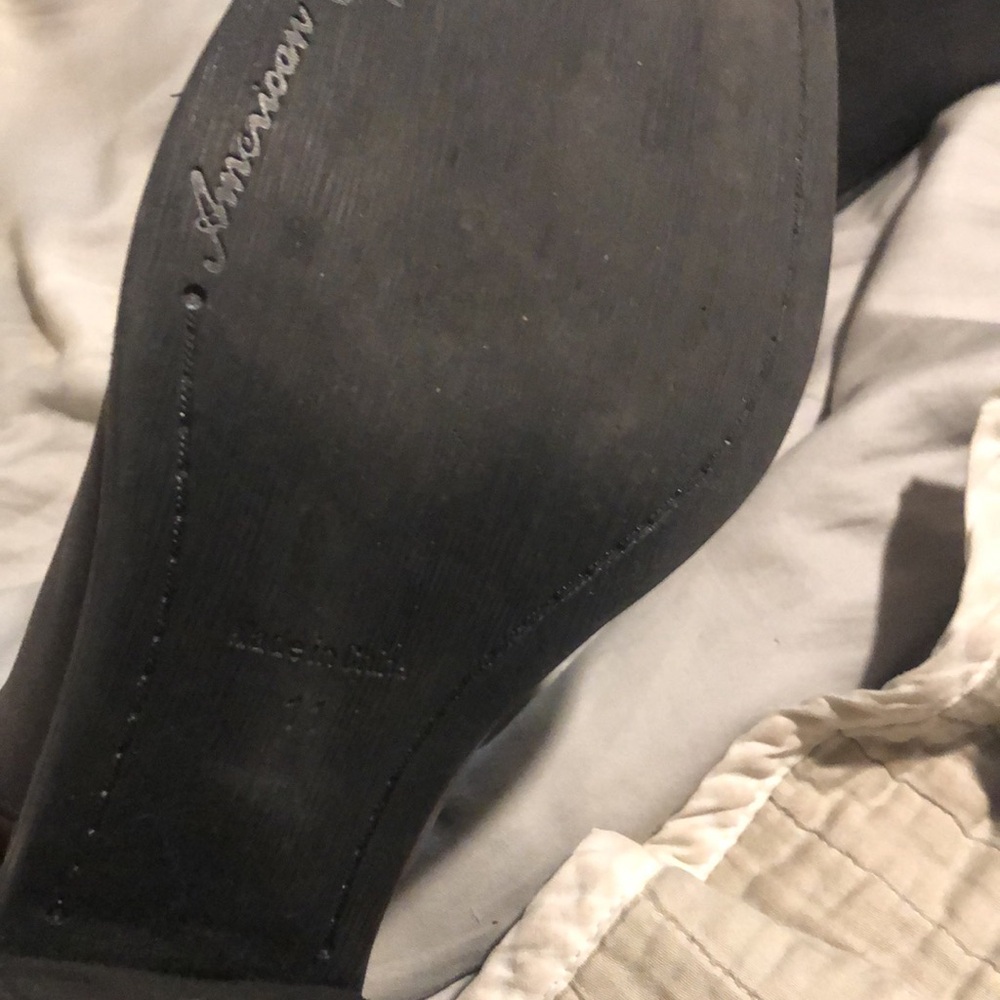 American Eagle Outfitters Black Ankle Booties - Picture 3 of 13